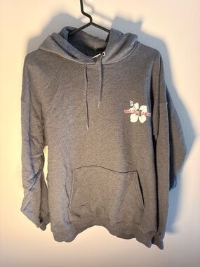 Trader Joe's Gray Unisex Pullover Hoodie